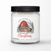 There's Nothing Like a Farmhouse Christmas with Barn Personalized Soy Candle Gift • Christmas Holidays There's Nothing Like a Farmhouse Christmas with Barn Personalized Soy Candle Gift • Christmas Holidays