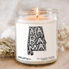 Alabama State Personalized Soy Candle Gift Alabama State Personalized Soy Candle Gift