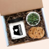 Arizona Gift Box, Personalized Soy Candle & Succulent with Cookies Arizona Gift Box, Personalized Soy Candle & Succulent with Cookies