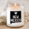 Personalized New Mexico Soy Candle, Home State Candle, Housewarming or Birthday Gift Box